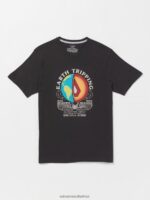 Z0ZR0836 Stealth Men Farm to Yarn Section Short Sleeve Tee Volcom Clothing