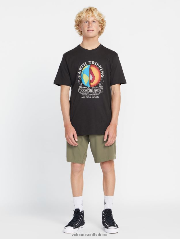 Z0ZR0836 Stealth Men Farm to Yarn Section Short Sleeve Tee Volcom Clothing - Image 5