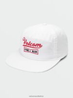 Z0ZR08374 White Men Stone Drafting Hat Volcom Accessories
