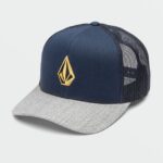 Z0ZR08378 Sea Navy Men Full Stone Cheese Hat Volcom Accessories