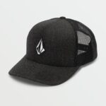 Z0ZR08381 Charcoal Heather Men Full Stone Cheese Hat Volcom Accessories