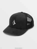 Z0ZR08381 Charcoal Heather Men Full Stone Cheese Hat Volcom Accessories