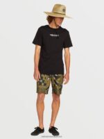 Z0ZR08388 Natural Men Quarter Straw Hat Volcom Accessories