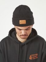 Z0ZR08394 Black Men Workwear Beanie Volcom Accessories - Image 9