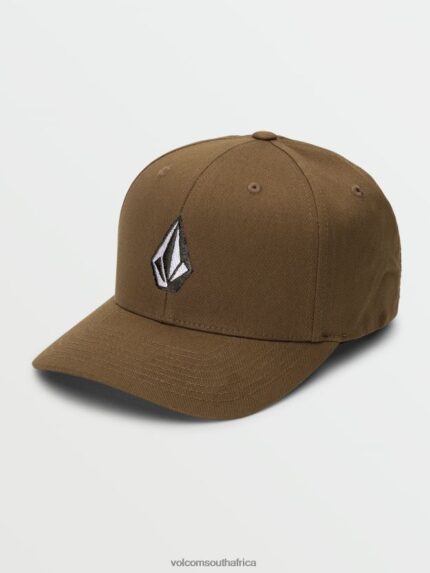 Z0ZR08395 Rubber Men Full Stone Flexfit Hat Volcom Accessories