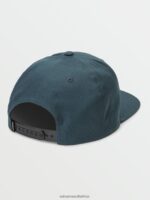 Z0ZR08397 Service Blue Men Quarter Twill Hat Volcom Accessories - Image 2