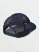 Z0ZR08398 Navy Men Good Vibes Cheese Hat Volcom Accessories - Image 3