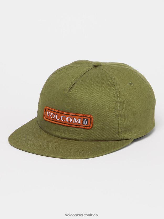 Z0ZR08399 Old Mill Men Strike Stone Adjustable Hat Volcom Accessories - Image 1