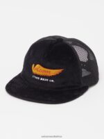 Z0ZR08400 Black Men Stone Draft Cheese Hat Volcom Accessories