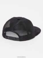 Z0ZR08400 Black Men Stone Draft Cheese Hat Volcom Accessories - Image 3