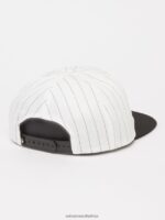 Z0ZR08411 Black Stripe Men Strike Stone Adjustable Hat Volcom Accessories - Image 2