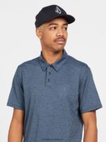 Z0ZR08414 Black Men Stone Tech Delta Hat Volcom Accessories - Image 3