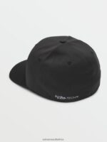 Z0ZR08414 Black Men Stone Tech Delta Hat Volcom Accessories - Image 5