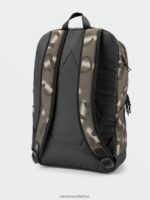 Z0ZR08417 Rinsed Black Men School Backpack Volcom Accessories - Image 2