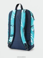 Z0ZR08419 Electric Blue Men School Backpack Volcom Accessories - Image 3