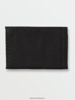 Z0ZR08428 Black Men Ninetyfive Trifold Volcom Accessories - Image 2