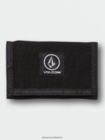Z0ZR08432 Black Men Box Stone Wallet Volcom Accessories - Image 10