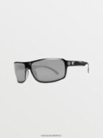 Z0ZR08462 Gloss Marble/Silver Mirror Unisex Corpo Class Sunglasses Volcom Outdoor - Image 2