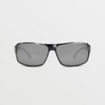 Z0ZR08462 Gloss Marble/Silver Mirror Unisex Corpo Class Sunglasses Volcom Outdoor