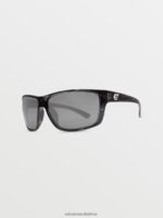 Z0ZR08479 Gloss Marble/Silver Mirror Unisex Roll Sunglasses Volcom Outdoor - Image 2