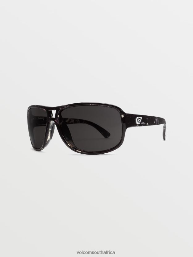 Z0ZR08480 Gloss Charcoal Tort/Gray Unisex Stoke Sunglasses Volcom Outdoor - Image 3