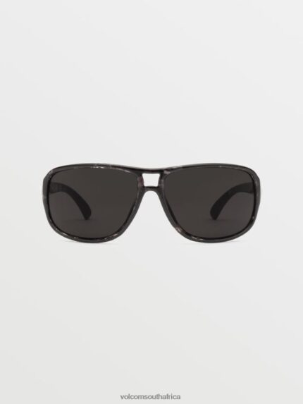 Z0ZR08480 Gloss Charcoal Tort/Gray Unisex Stoke Sunglasses Volcom Outdoor