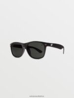 Z0ZR08482 Matte Black/Gray Polar Unisex Fourty6 Sunglasses Volcom Outdoor - Image 3