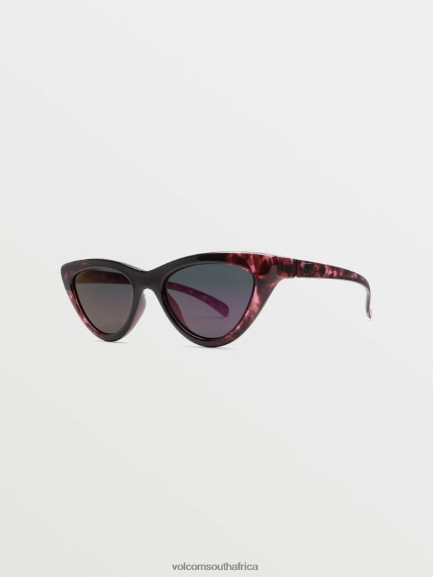 Z0ZR08483 Gloss Purple Tort/Gray Purple Chrome Unisex Knife Sunglasses Volcom Outdoor - Image 2
