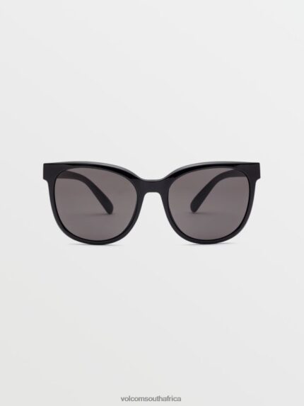 Z0ZR08486 Gloss Black/Gray Unisex Garden Sunglasses Volcom Outdoor
