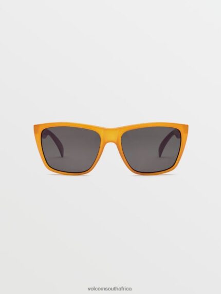 Z0ZR08490 Matte Honey/Gray Polar Unisex Plasm Sunglasses Volcom Outdoor