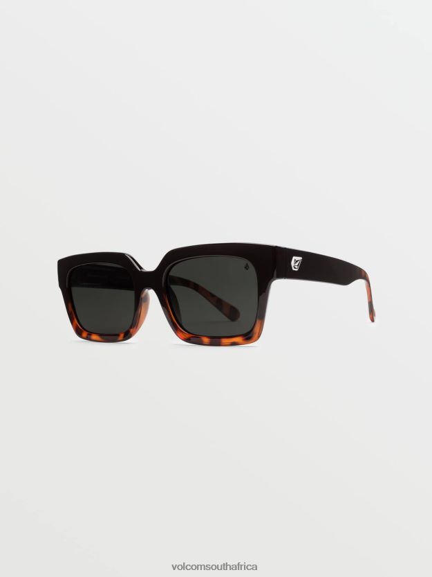Z0ZR08493 Gloss Darkside/Gray Polar Unisex Domeinator Sunglasses Volcom Outdoor - Image 2