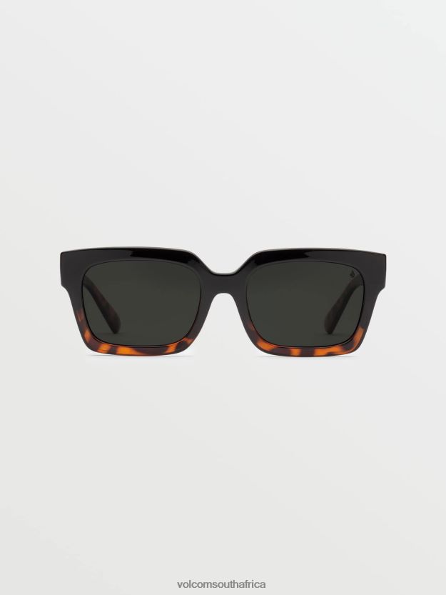Z0ZR08493 Gloss Darkside/Gray Polar Unisex Domeinator Sunglasses Volcom Outdoor - Image 1
