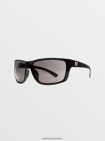 Z0ZR08497 Gloss Black/Gray Unisex Roll Sunglasses Volcom Outdoor - Image 2