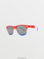 Z0ZR08524 Stars & Stripes/Silver Mirror Unisex Fourty6 Sunglasses Volcom Outdoor - Image 2