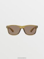 Z0ZR08525 Gloss Olive/Light Bronze Unisex Fourty6 Sunglasses Volcom Outdoor - Image 2