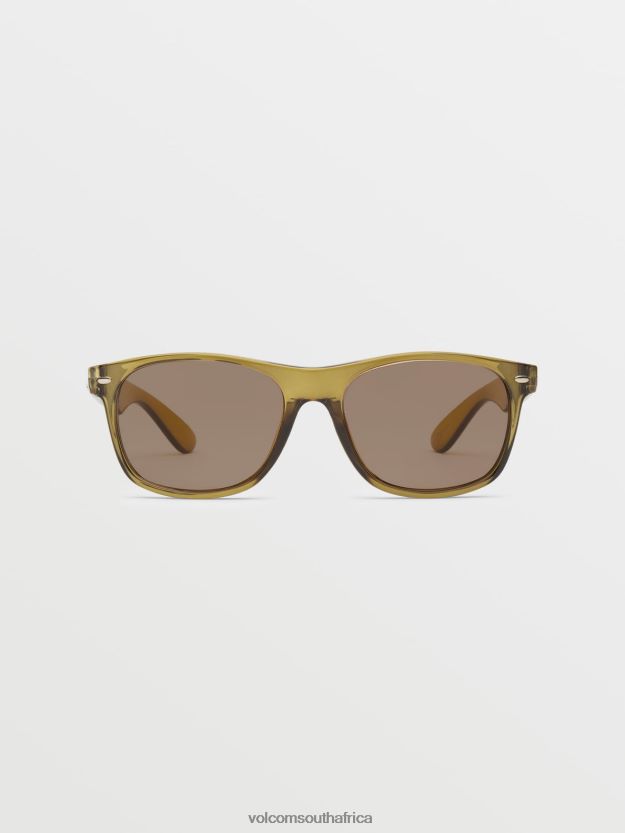 Z0ZR08525 Gloss Olive/Light Bronze Unisex Fourty6 Sunglasses Volcom Outdoor - Image 3