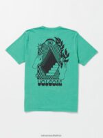 Z0ZR0852 Mediterranean Men Stairway Short Sleeve Tee Volcom Clothing - Image 3