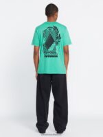 Z0ZR0852 Mediterranean Men Stairway Short Sleeve Tee Volcom Clothing - Image 7
