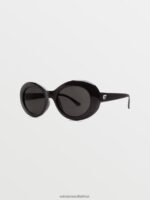 Z0ZR08547 Gloss Black/Gray Unisex Stoned Sunglasses Volcom Outdoor - Image 8