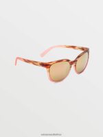Z0ZR08552 Gloss Punk Tort/Bronze Champagne Chrome Unisex Garden Sunglasses Volcom Outdoor - Image 4