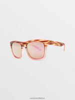 Z0ZR08554 Matte Punk Tort/Bronze Champagne Chrome Unisex Jewel Sunglasses Volcom Outdoor - Image 2