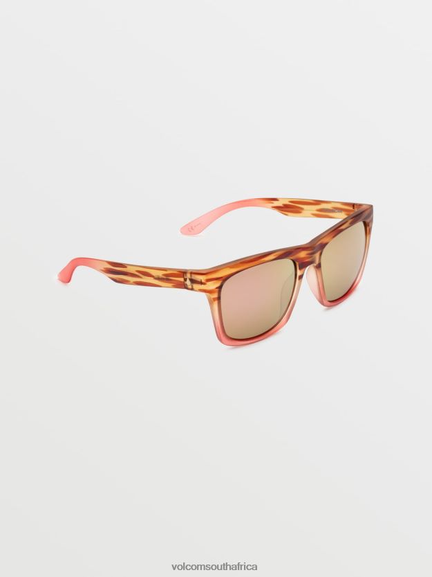 Z0ZR08554 Matte Punk Tort/Bronze Champagne Chrome Unisex Jewel Sunglasses Volcom Outdoor - Image 5