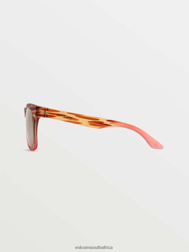 Z0ZR08554 Matte Punk Tort/Bronze Champagne Chrome Unisex Jewel Sunglasses Volcom Outdoor - Image 6