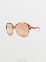 Z0ZR08555 Matte Punk Tort/Bronze Champagne Chrome Unisex Psychic Sunglasses Volcom Outdoor - Image 2
