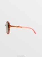 Z0ZR08555 Matte Punk Tort/Bronze Champagne Chrome Unisex Psychic Sunglasses Volcom Outdoor - Image 7