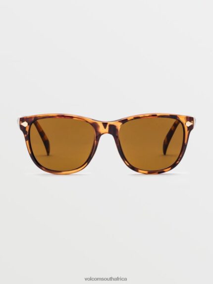 Z0ZR08569 Gloss Tort/Bronze Unisex Swing Sunglasses Volcom Outdoor