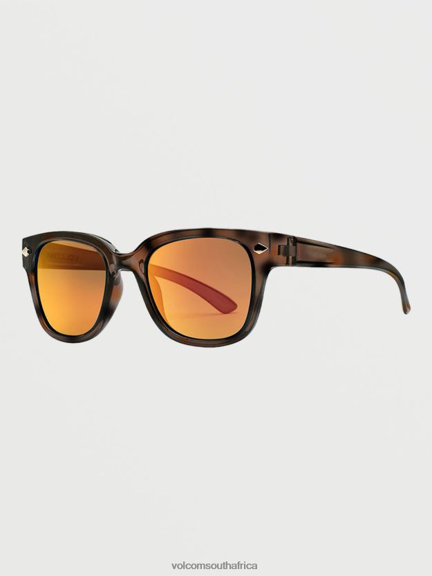 Z0ZR08571 Gloss Tort/Heat Mirror Unisex Freestyle Sunglasses Volcom Outdoor - Image 2