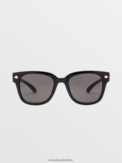 Z0ZR08573 Gloss Black/Gray Unisex Freestyle Sunglasses Volcom Outdoor