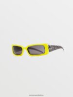 Z0ZR08578 Gloss Lime/Gray Unisex Magna Sunglasses Volcom Outdoor - Image 2