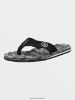 Z0ZR08581 Grey Combo Men Recliner Sandals Volcom Footwear - Image 11